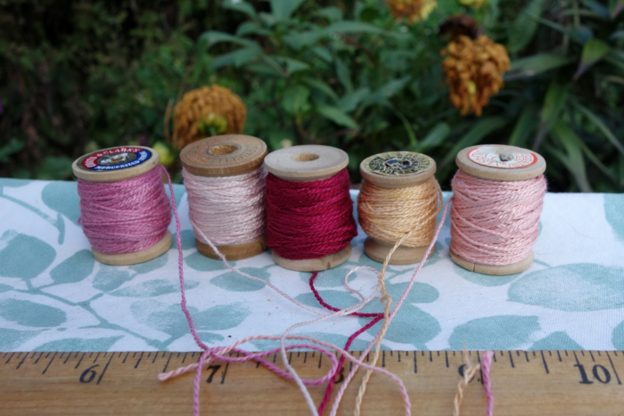 pink rose and golden peach silk embroidery thread pink rose and golden peach silk embroidery thread