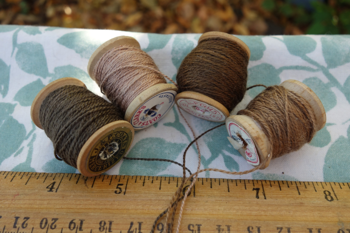 walnut dyed silk embroidery thread walnut dyed silk embroidery thread