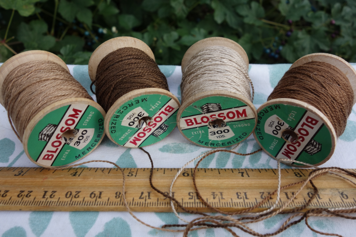 naturally dyed silk embroidery thread shades of walnut brown naturally dyed silk embroidery thread shades of walnut brown