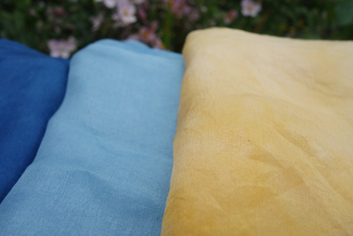 naturally dyed 5mm habotai silk