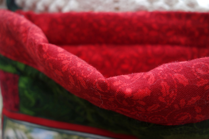 flower fairy christmas stocking lining