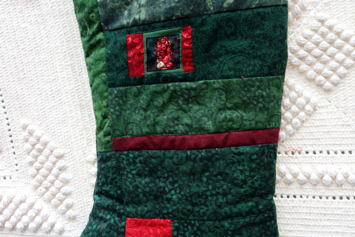 lords and ladies flower fairy christmas stocking