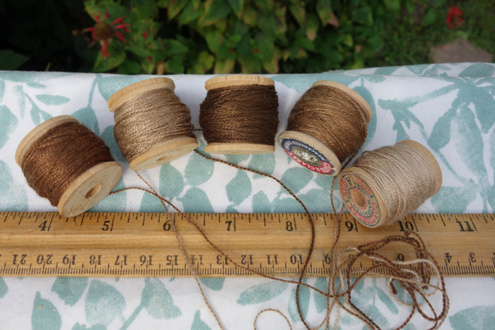 walnut dyed silk embroidery thread walnut dyed silk embroidery thread