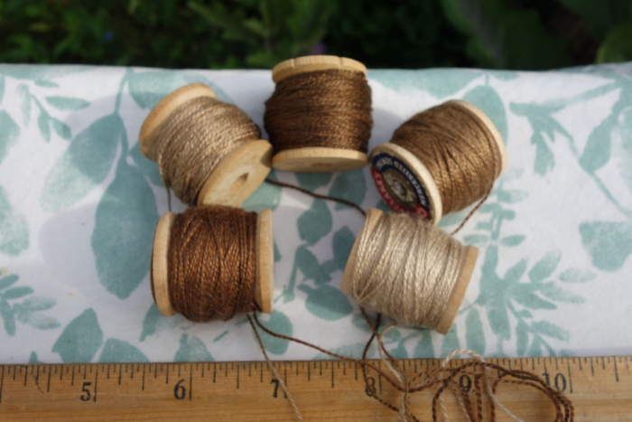 walnut dyed silk embroidery thread walnut dyed silk embroidery thread