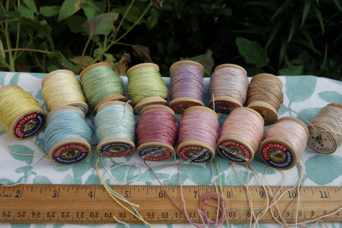 naturally dyed silk thread pastel shades naturally dyed silk thread pastel shades