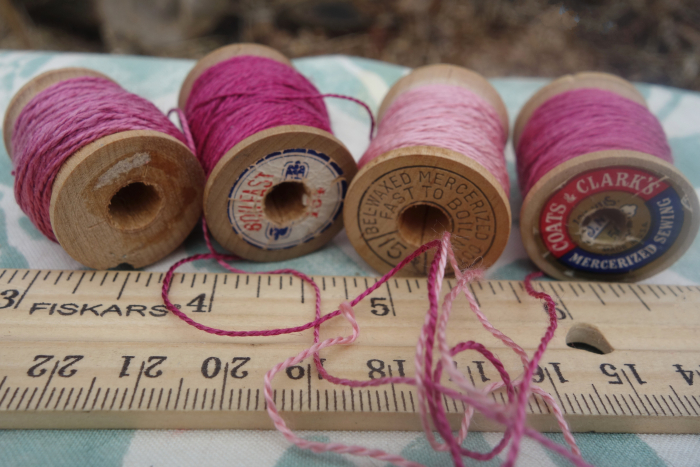 naturally dyed silk embroidery thread