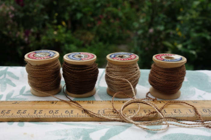 walnut dyed silk embroidery threa walnut dyed silk embroidery threa
