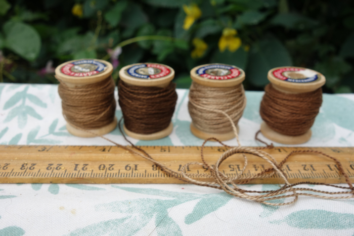 walnut dyed silk embroidery threa walnut dyed silk embroidery threa