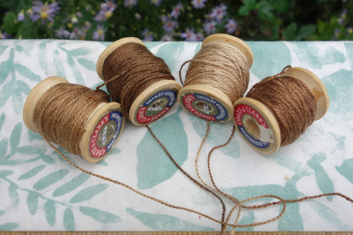 walnut dyed silk embroidery threa walnut dyed silk embroidery threa