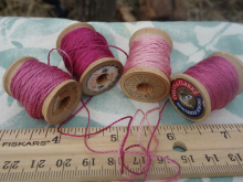 naturally dyed silk embroidery thread